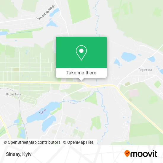 Карта Sinsay