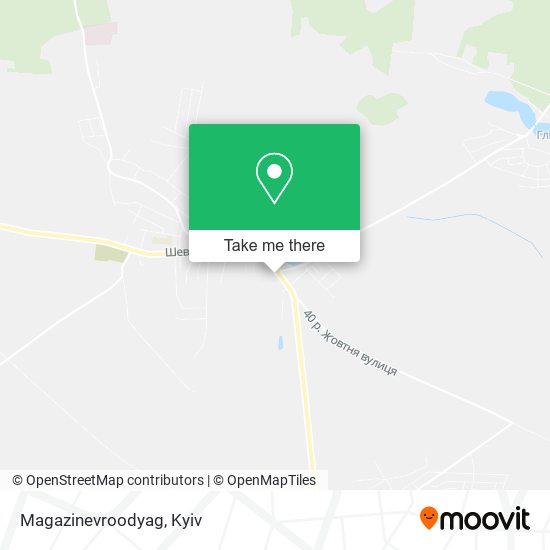 Magazinevroodyag map