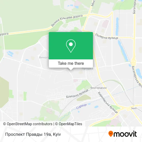 Карта Проспект Правды 19а
