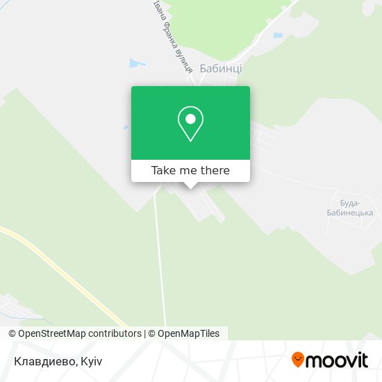 Клавдиево map