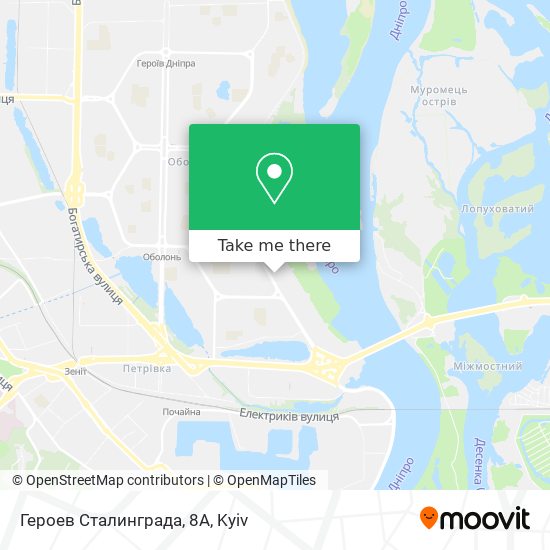 Карта Героев Сталинграда, 8А