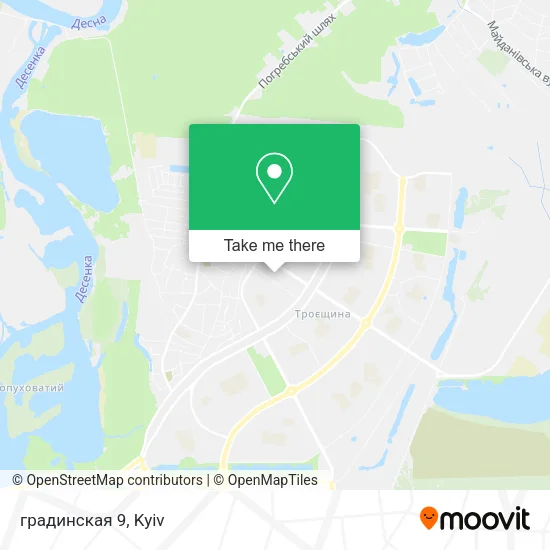 Карта градинская 9