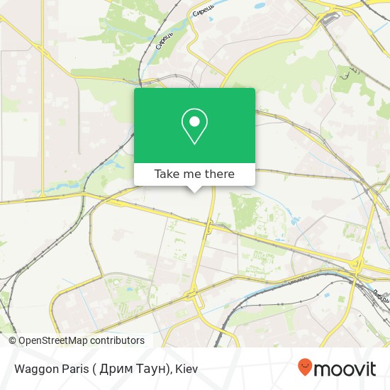 Waggon Paris ( Дрим Таун) map