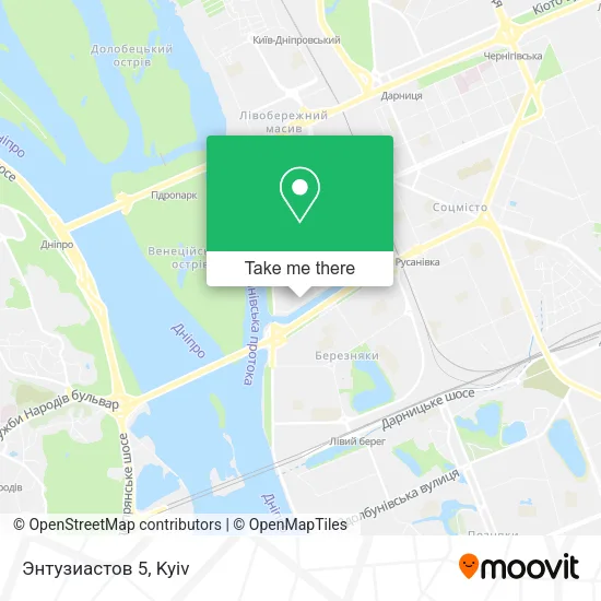 Карта Энтузиастов 5