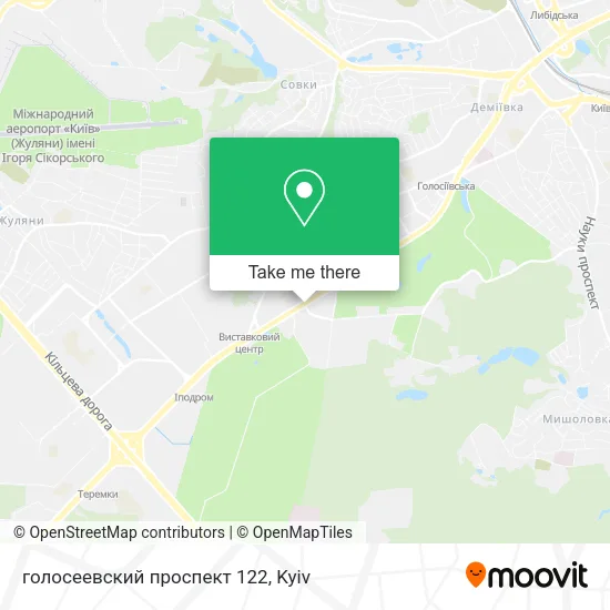 Карта голосеевский проспект 122