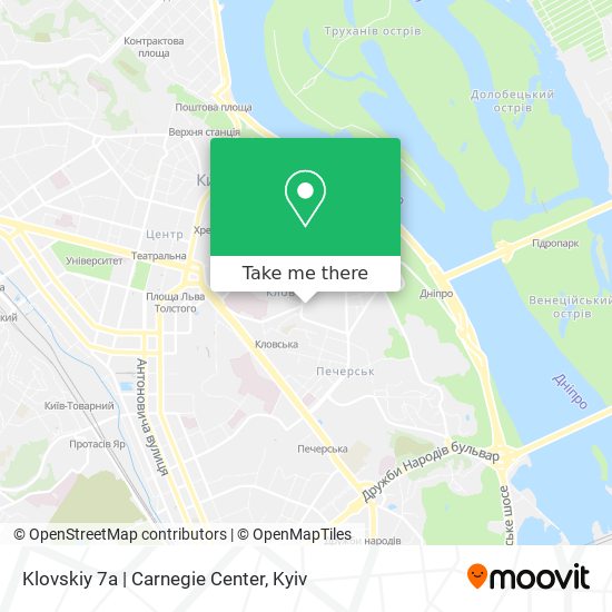 Klovskiy 7a | Carnegie Center map