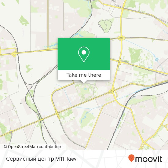 Сервисный центр MTI map