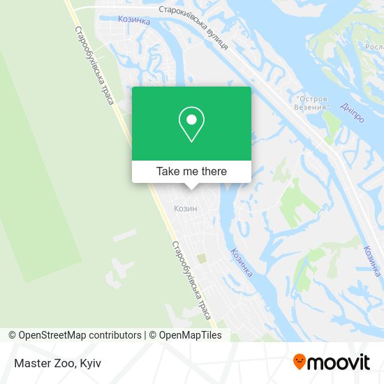 Карта Master Zoo
