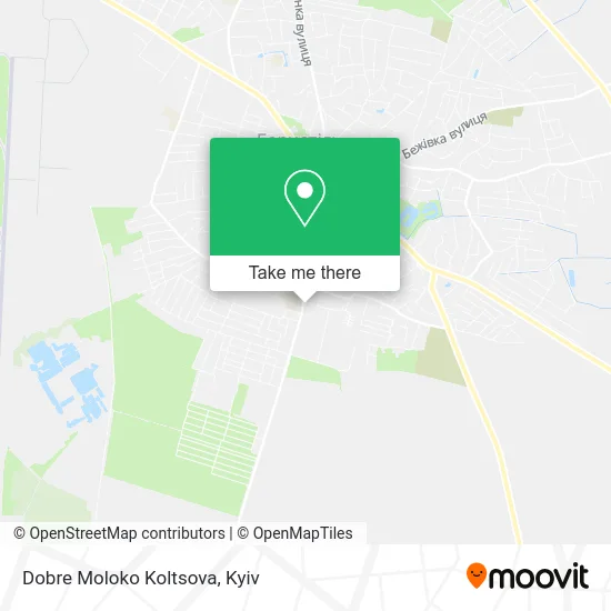 Карта Dobre Moloko Koltsova