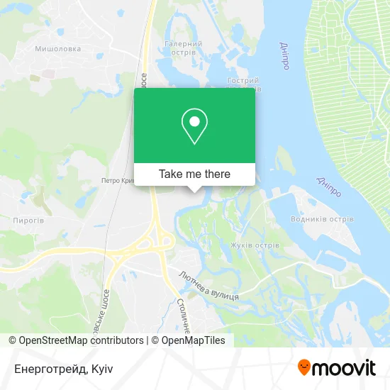 Карта Енерготрейд