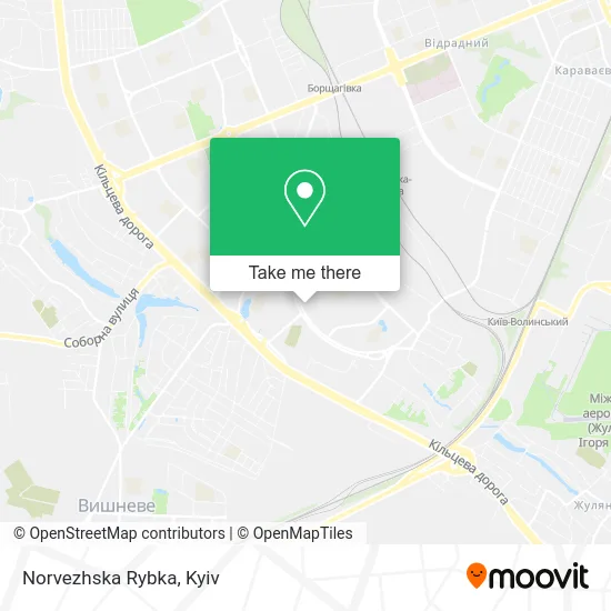Карта Norvezhska Rybka