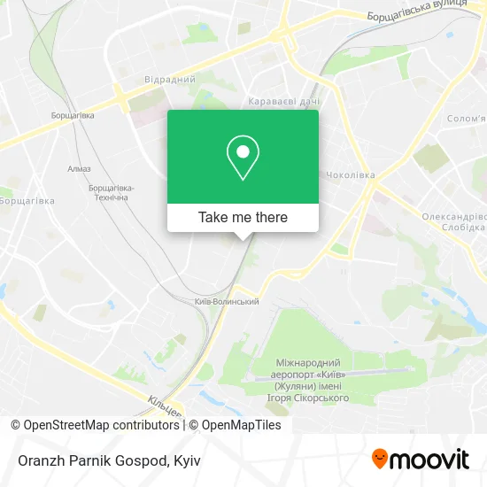 Карта Oranzh Parnik Gospod