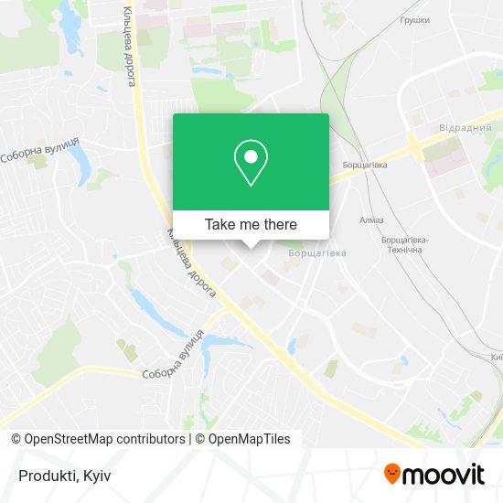 Produkti map