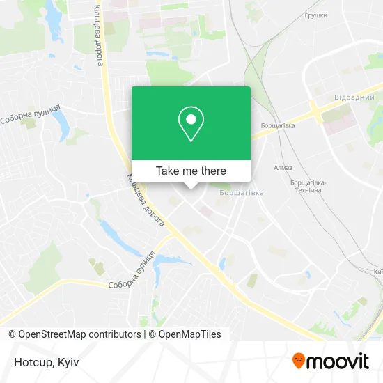 Карта Hotcup