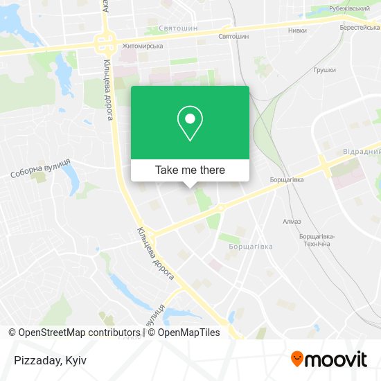 Карта Pizzaday