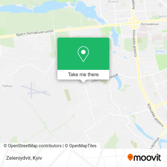 Карта Zeleniydvir