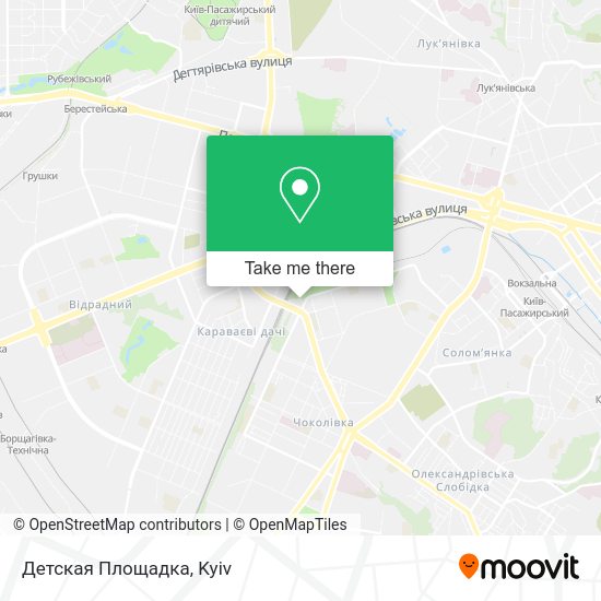 Карта Детская Площадка