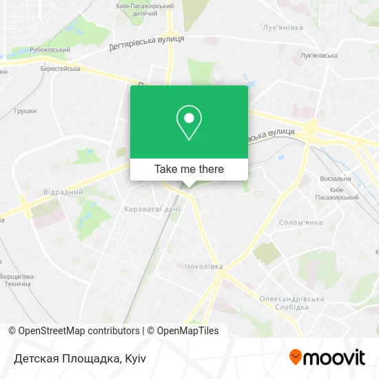Карта Детская Площадка