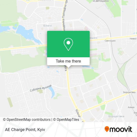 Карта AE Charge Point