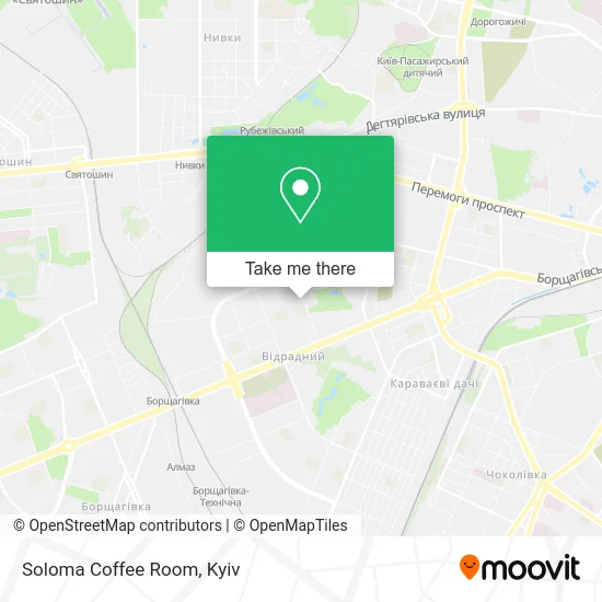 Карта Soloma Coffee Room