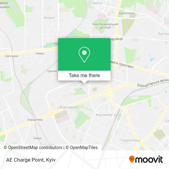 Карта AE Charge Point