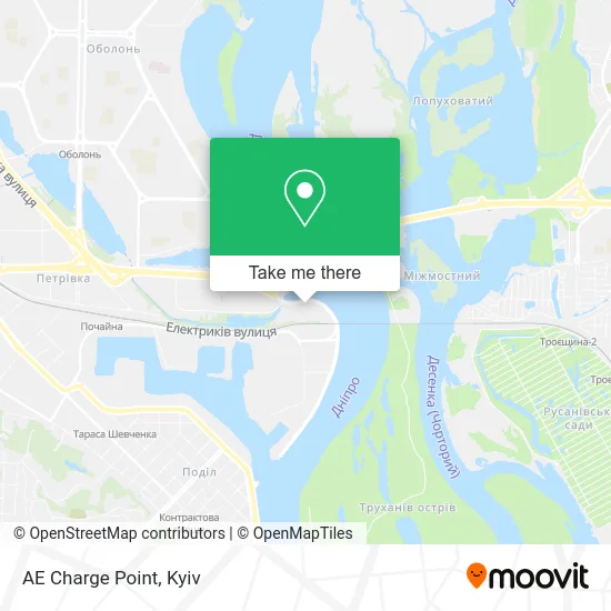 Карта AE Charge Point