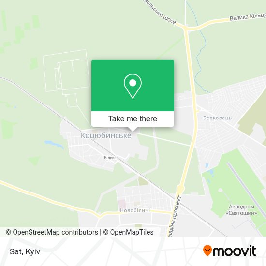 Карта Sat