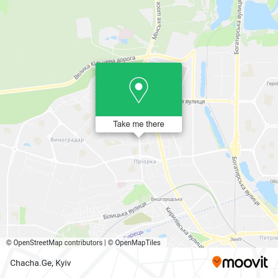 Карта Chacha.Ge