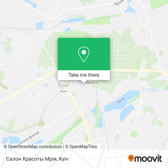 Карта Салон Красоты Мрія