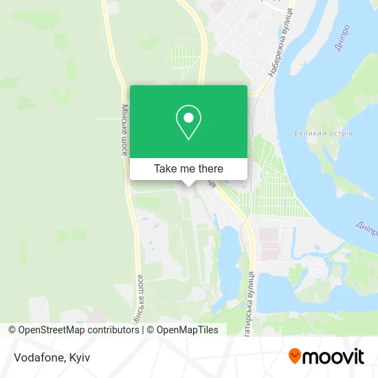 Карта Vodafone