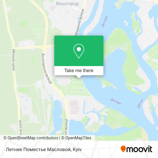 Карта Летнее Поместье Масловой