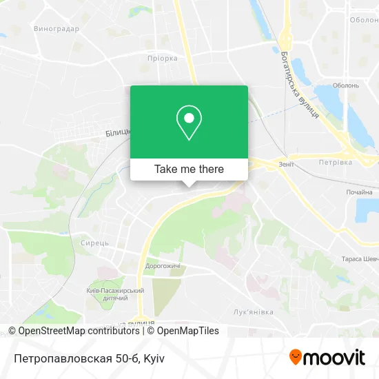 Карта Петропавловская 50-б