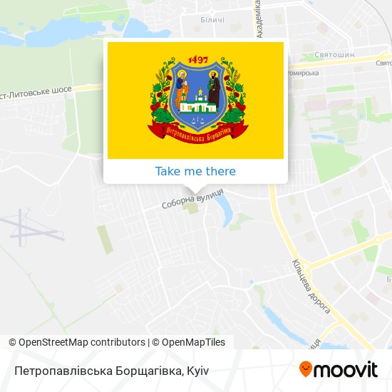 Петропавлівська Борщагівка map