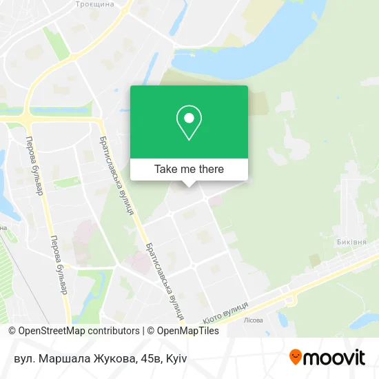 вул. Маршала Жукова, 45в map