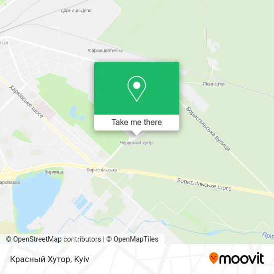 Карта Красный Хутор