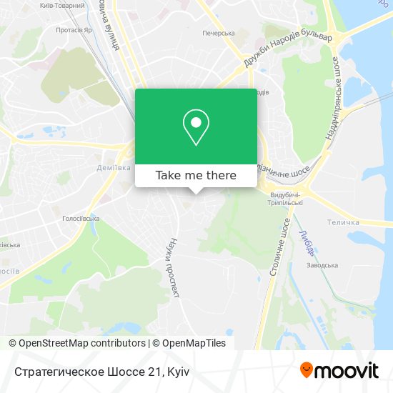 Стратегическое Шоссе 21 map