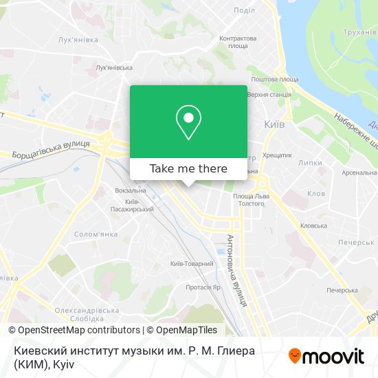 Киевский институт музыки им. Р. М. Глиера (КИМ) map