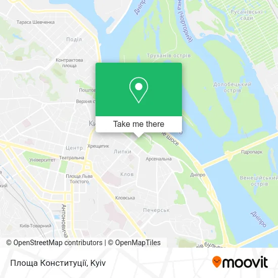 Карта Площа Конституції