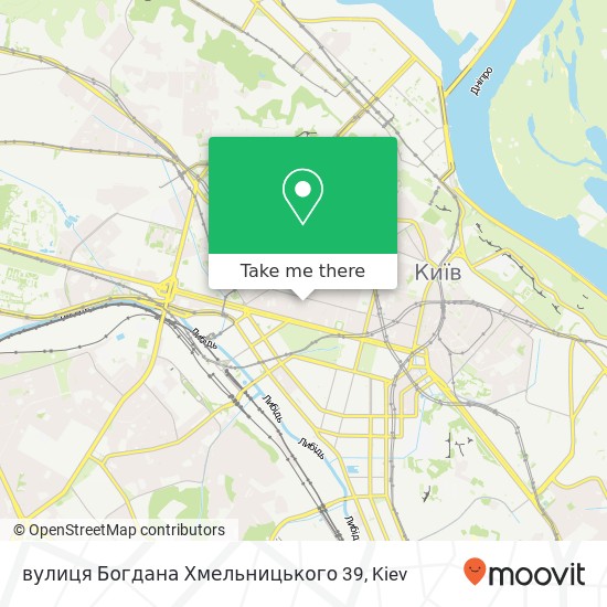 вулиця Богдана Хмельницького 39 map