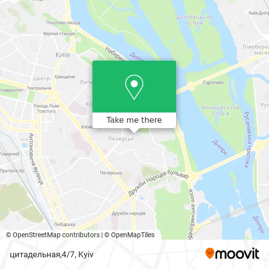цитадельная,4/7 map