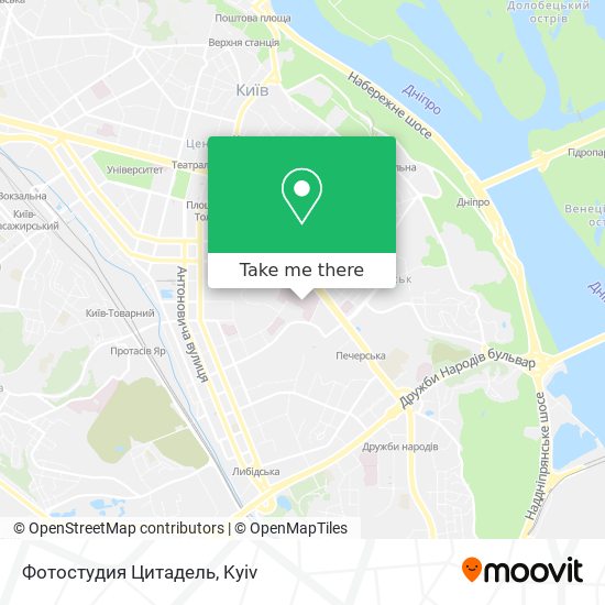 Фотостудия Цитадель map