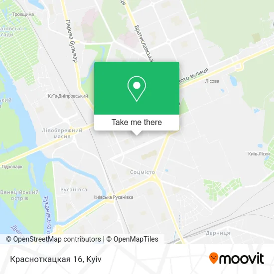 Карта Красноткацкая 16