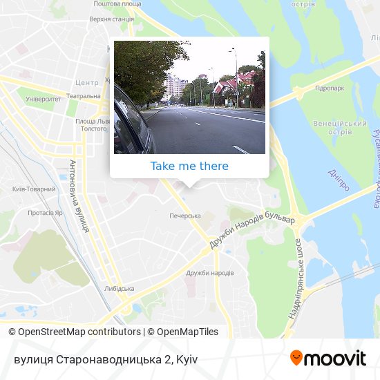 вулиця Старонаводницька 2 map