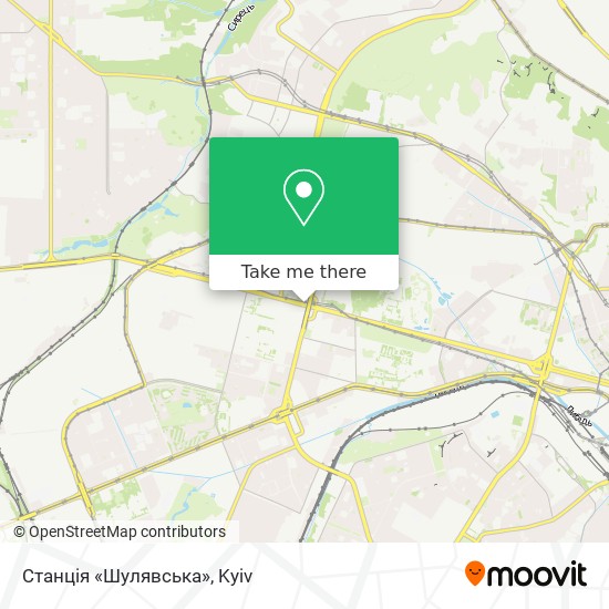 Станція «Шулявська» map