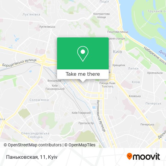 Паньковская, 11 map