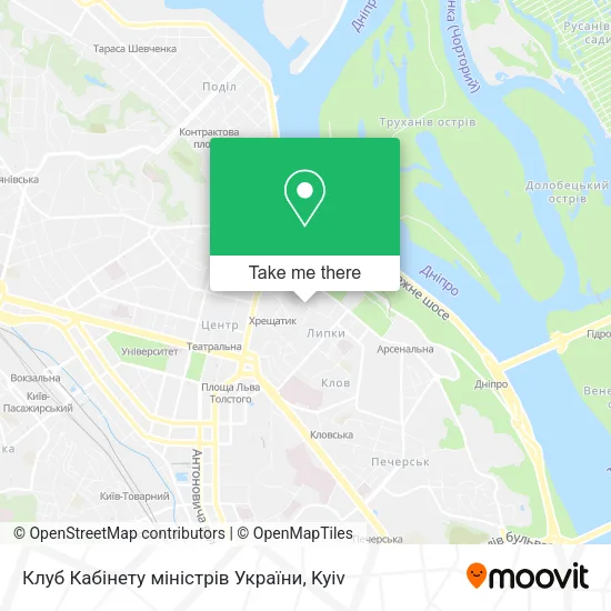 Карта Клуб Кабінету міністрів України