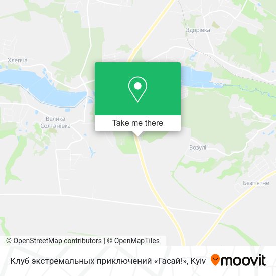 Карта Клуб экстремальных приключений «Гасай!»