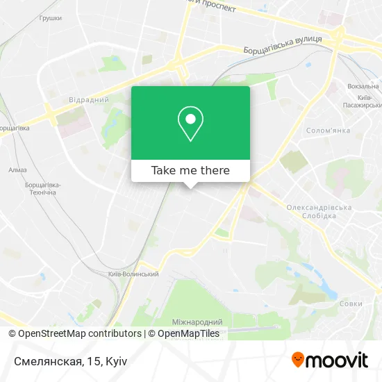 Смелянская, 15 map
