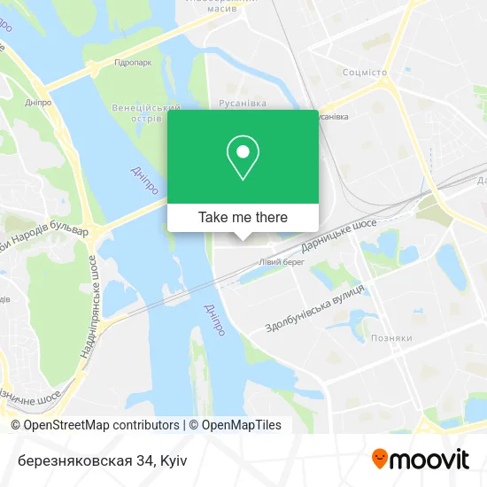 Карта березняковская 34