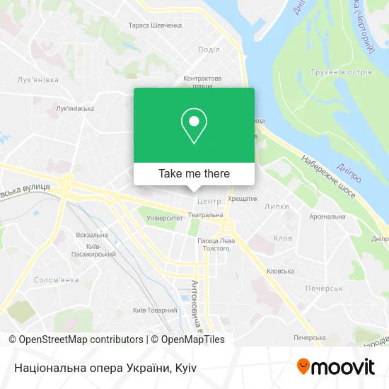 Національна опера України map